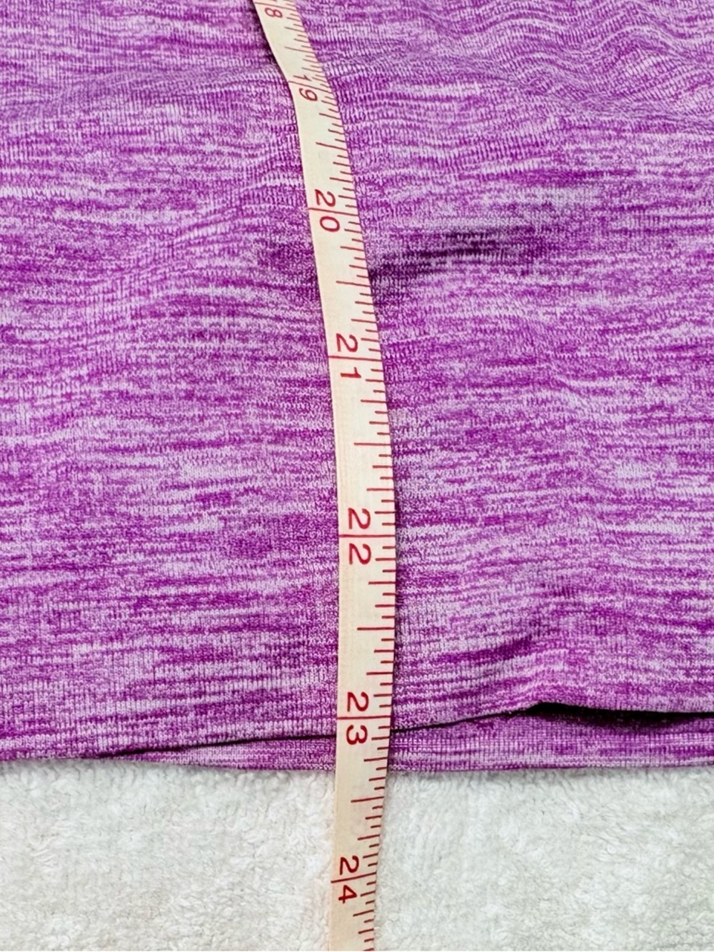 lululemon athletica Lavender Heather Swifty Tech Shirt Size 8 Women - Picture 12 of 12